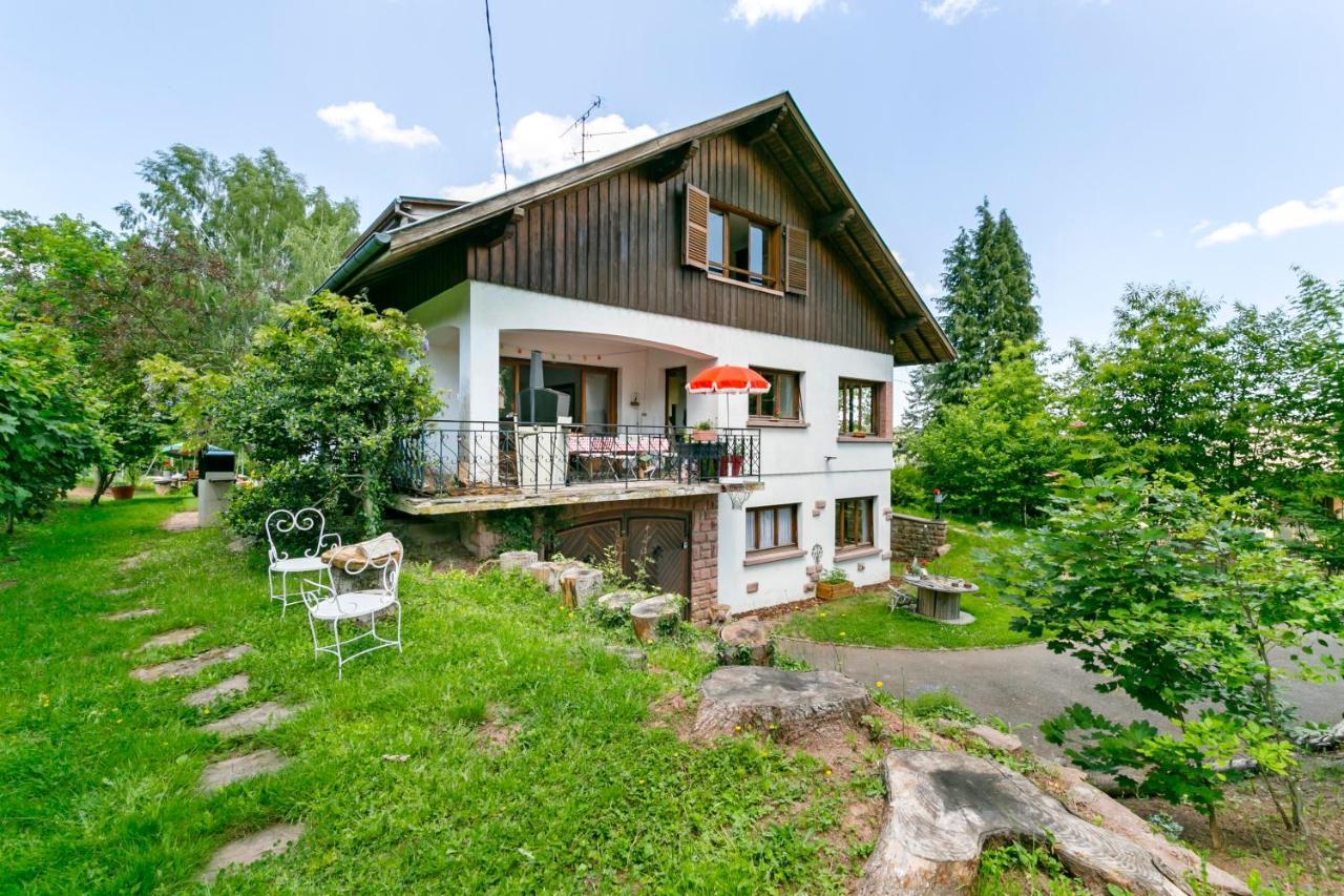 Chalet Spacieux A Wangenbourg-Engenthal Avec Vue Panoramique Exterior photo